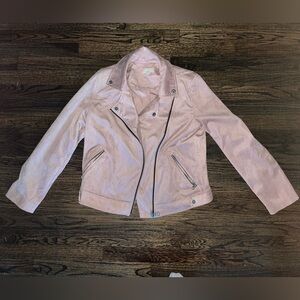 Loft faux suede jacket